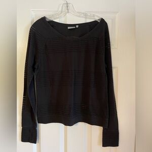 Athleta size M black top